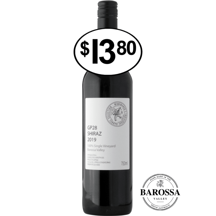 Glug GP28 WIBS Barossa Valley Shiraz 2019