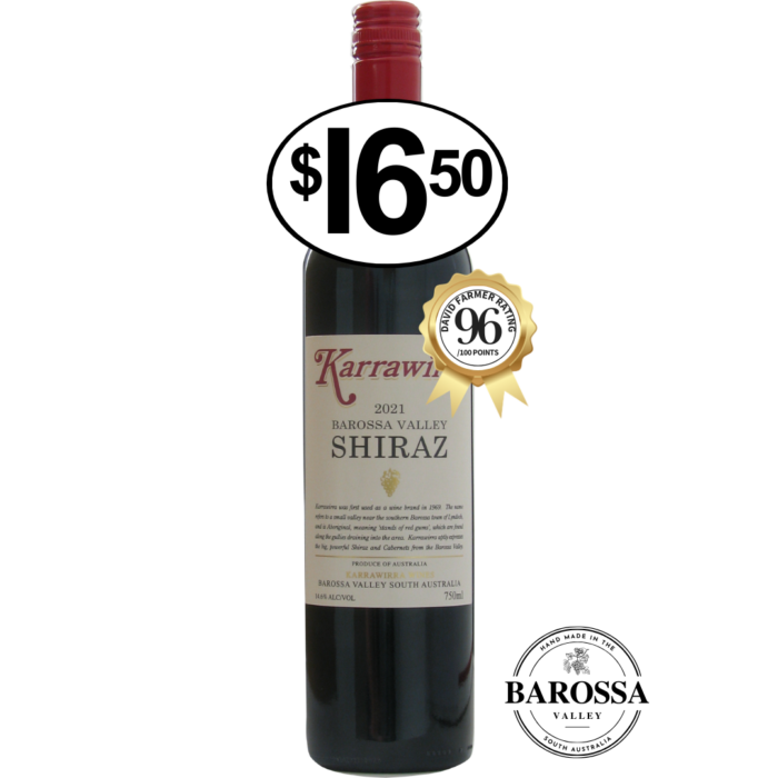 Karrawirra Barossa Valley Shiraz 2021