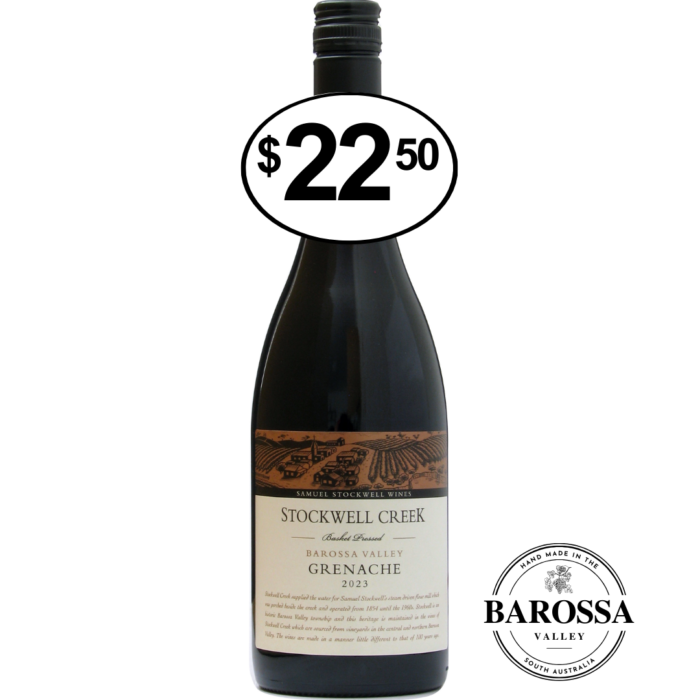 Stockwell Creek Basket Pressed Barossa Valley Grenache 2023