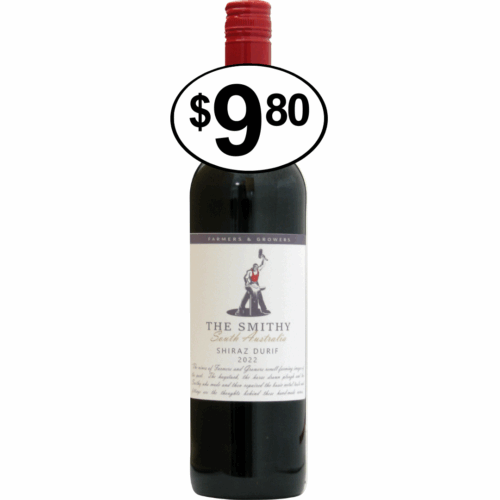 Farmers & Growers 'The Smithy' South Australia Shiraz Durif 2022