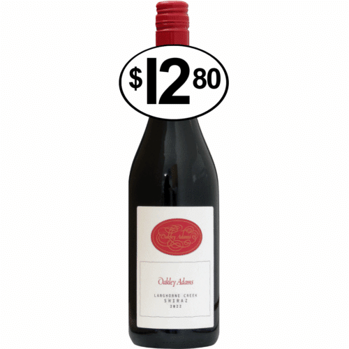 Oakley Adams Langhorne Creek Shiraz 2022