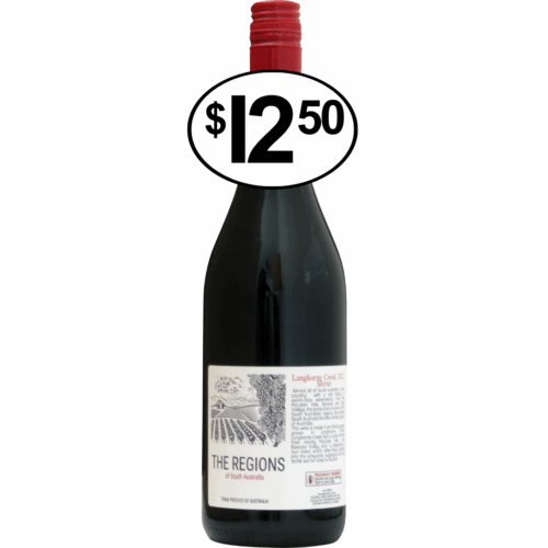 The Regions Langhorne Creek Shiraz 2022