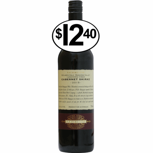 P.B. Burgoyne McLaren Vale - Barossa Valley - Langhorne Creek Cabernet Shiraz 2015