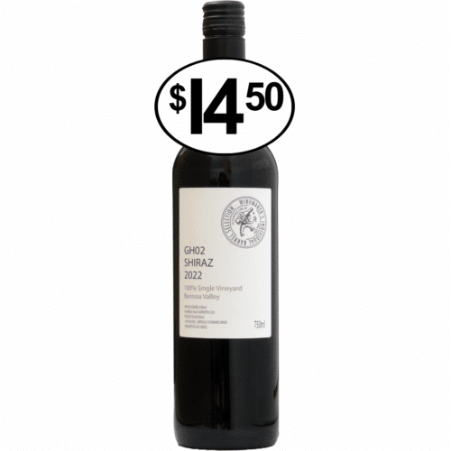 Glug ‘GH02’ Winemaker’s Individual Barrel Selection Barossa Valley Shiraz 2022