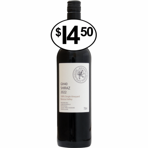 Glug ‘GH40’ Winemaker’s Individual Barrel Selection Barossa Valley Shiraz 2022