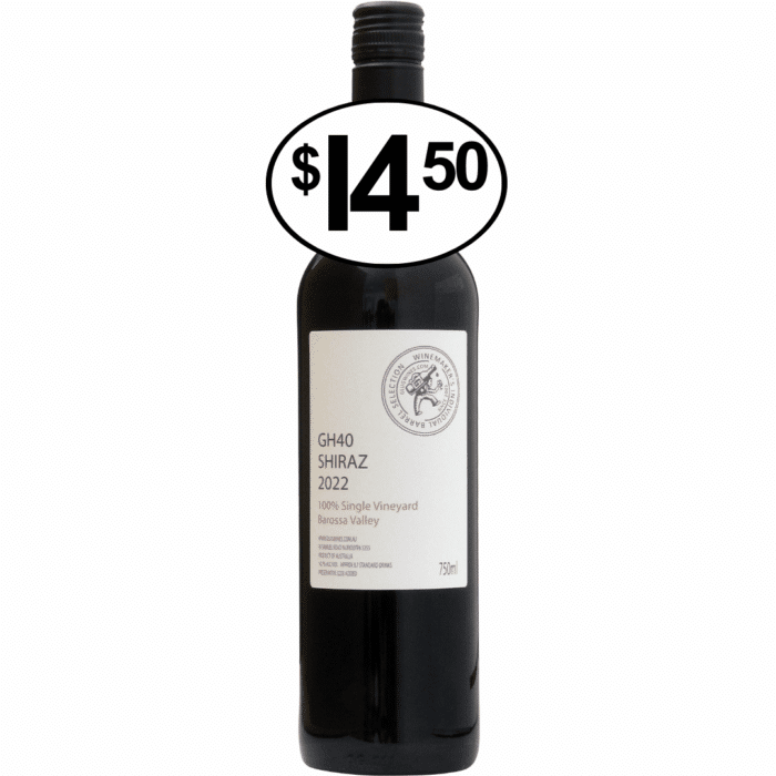 Glug ‘GH40’ Winemaker’s Individual Barrel Selection Barossa Valley Shiraz 2022