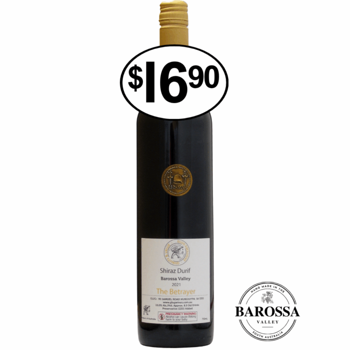 Glug ‘The Betrayer’ Barossa Valley Shiraz Durif 2021