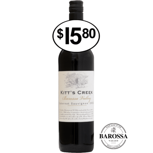 Kitts Creek Barossa Valley Cabernet Sauvignon 2022