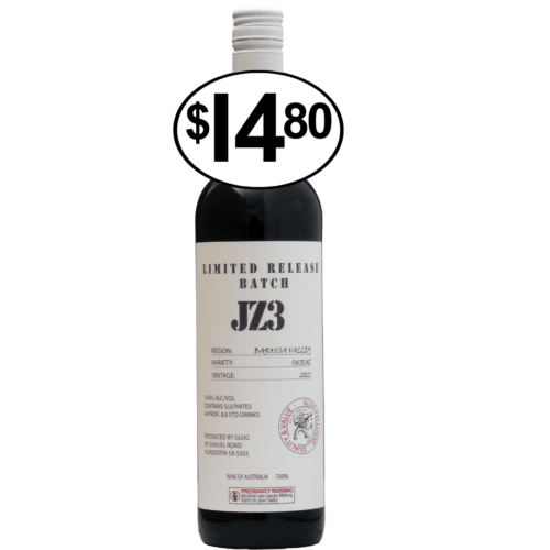 Limited Release Batch JZ3 Barossa Valley Shiraz 2021