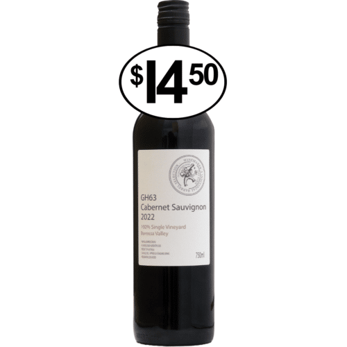GH63 WIBS Winemakers Individual Barrel Selection Barossa Valley Cabernet Sauvignon 2022 15%