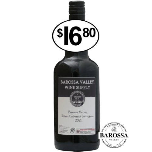 BVWS Barossa Valley Wine Supply Barossa Valley Shiraz Cabernet Sauvignon 2021